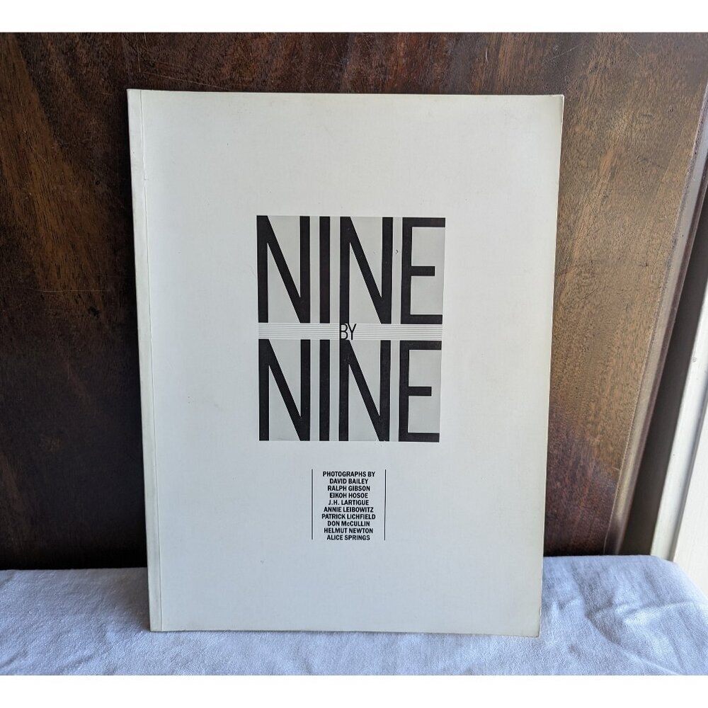 RARE Nine by Nine photography collection 1st ed Lustrum Press, Bailey, Gibson,